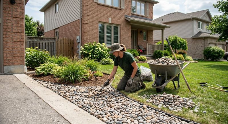 Pea Gravel Spreading in Honolulu, HI